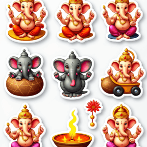 Festive India - Sticker Sheet v5